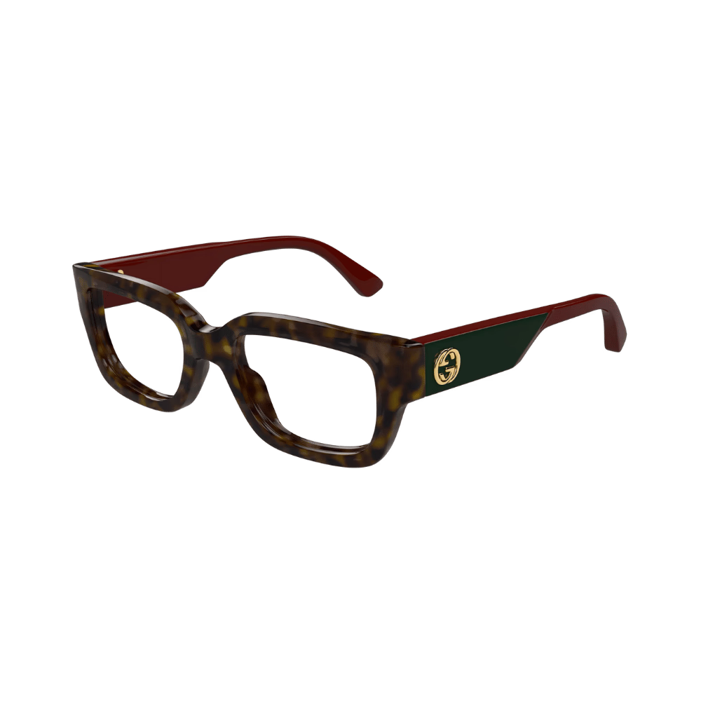 Gucci GG1666O Havana Red / Demo Eyeglasses product photo 1