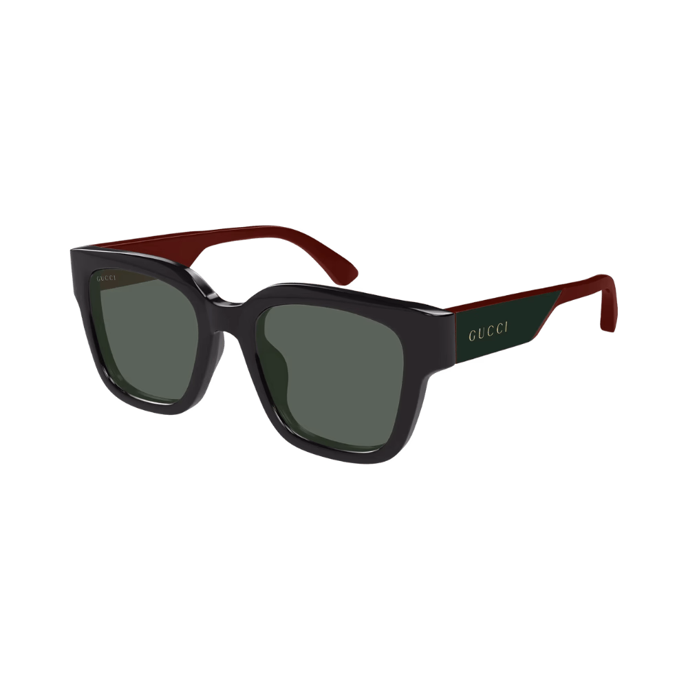 Gucci GG1670SK Black Red / Green Sunglasses product photo 1