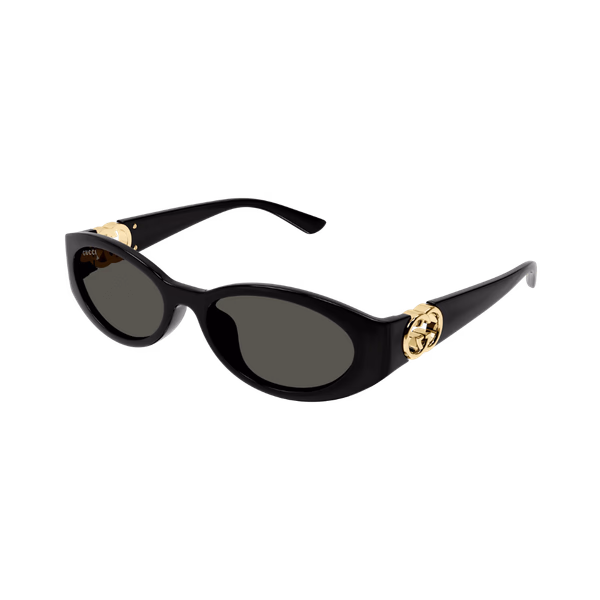 Gucci GG1662SA Black / Grey Sunglasses Gucci GG1662SA Black / Grey Sunglasses