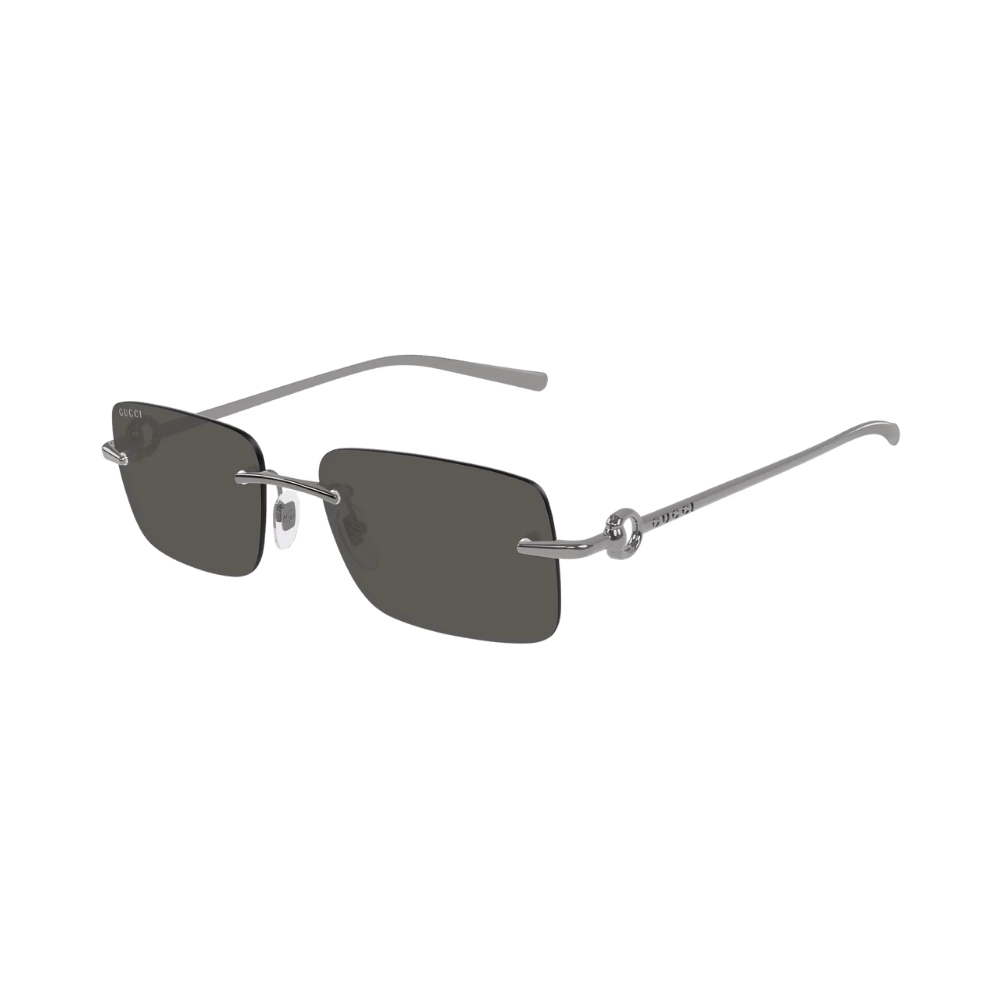 Gucci GG1703S Ruthenium / Grey Sunglasses product photo 1