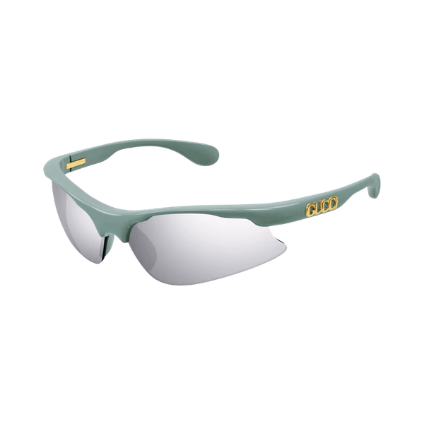 Gucci GG1774S Green / Silver Mirror Sunglasses Gucci GG1774S Green / Silver Mirror Sunglasses