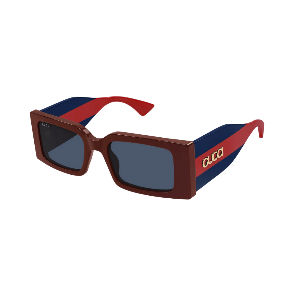 Gucci GG1860S Burgundy / Blue / Blue Sunglasses product photo 1