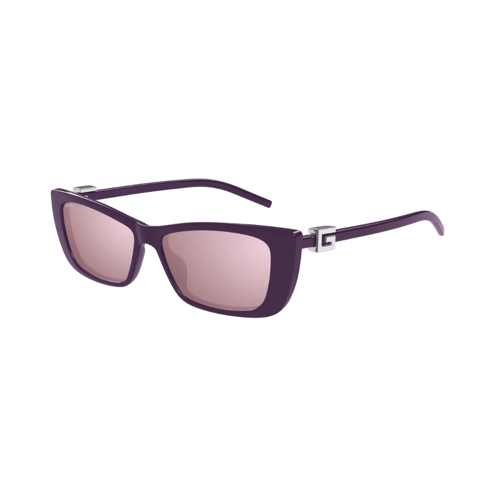 Gucci GG1681S Violet / Violet Mirror Sunglasses product photo 1