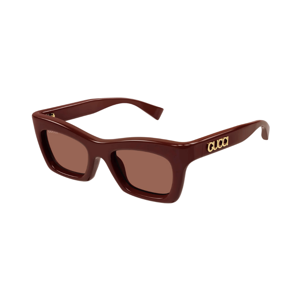 Gucci GG1773S Burgundy / Brown Sunglasses product photo 1