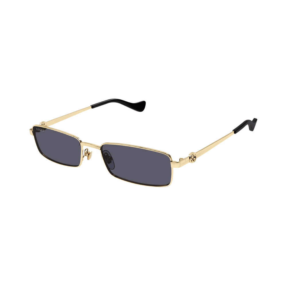 Gucci GG1600S Gold / Grey Sunglasses product photo 1