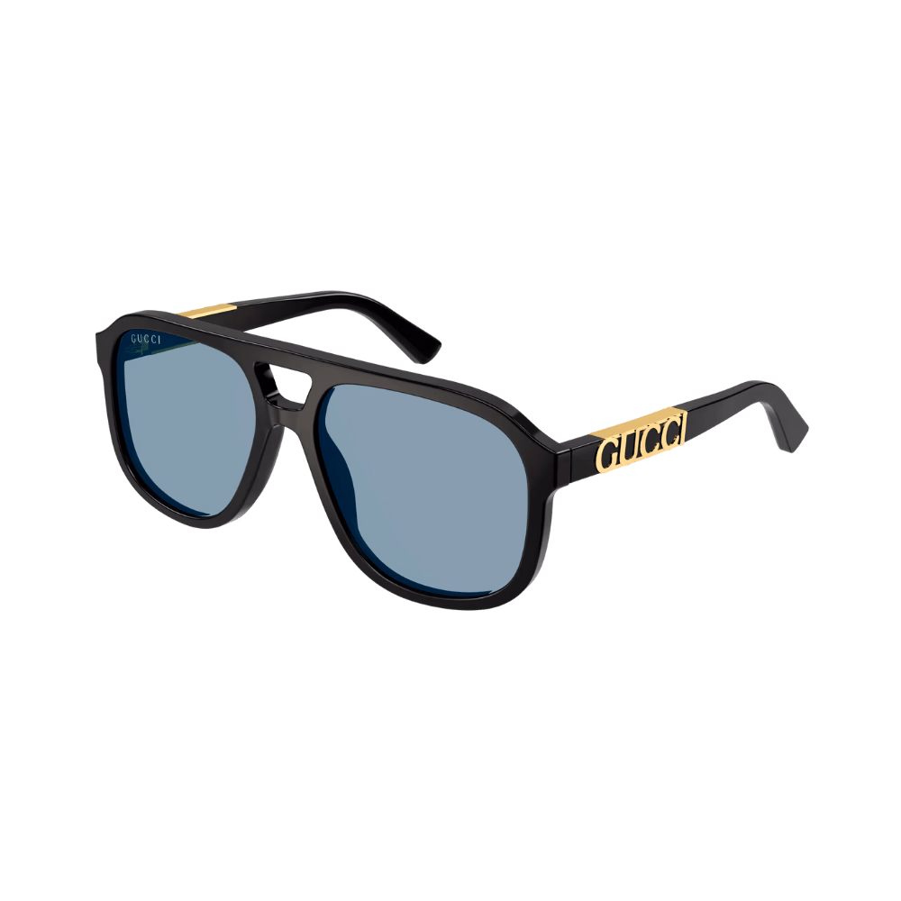 Gucci GG1188S Black / Blue Sunglasses product photo 1