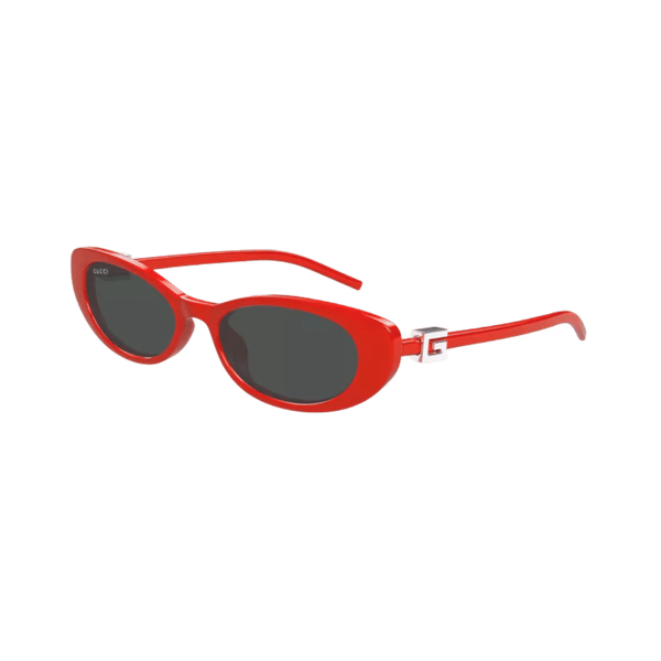 Gucci GG1680S Shiny Red / Smoke Grey Sunglasses Gucci GG1680S Shiny Red / Smoke Grey Sunglasses