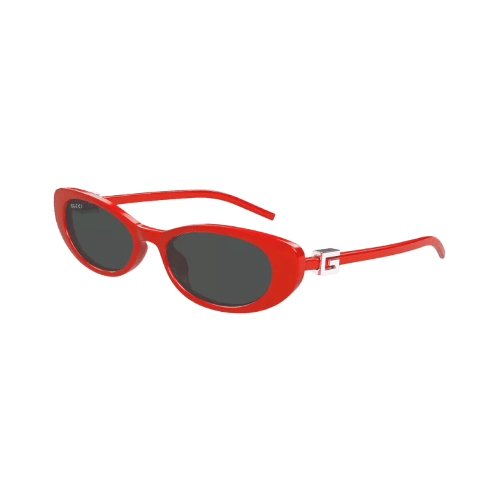 Gucci GG1680S Shiny Red / Smoke Grey Sunglasses product photo 1