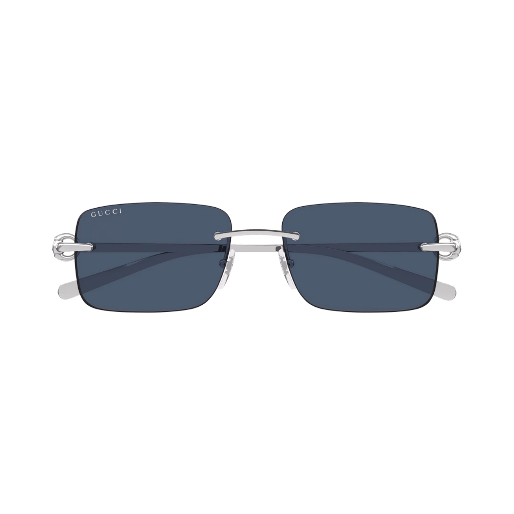 Gucci GG1703S Silver / Blue Sunglasses product photo 1