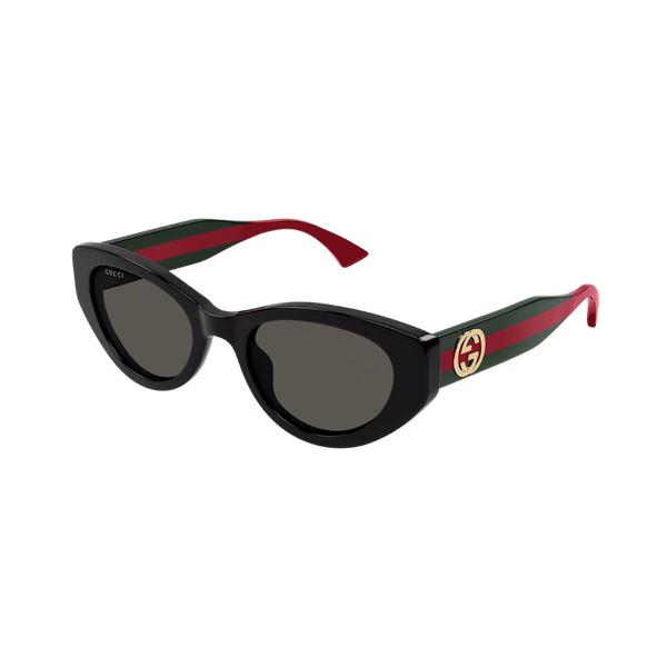 Gucci GG1862S Shiny Black / Green Red / Grey Gucci GG1862S Shiny Black / Green Red / Grey