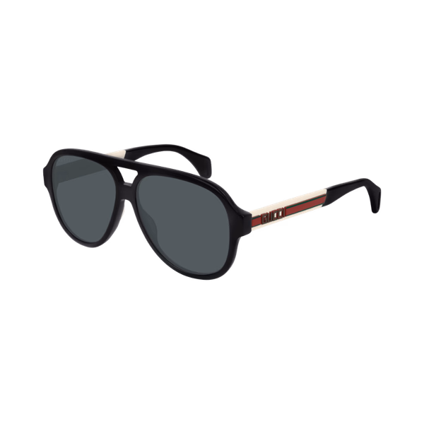 Gucci GG0463S Black White / Grey Gucci GG0463S Black White / Grey
