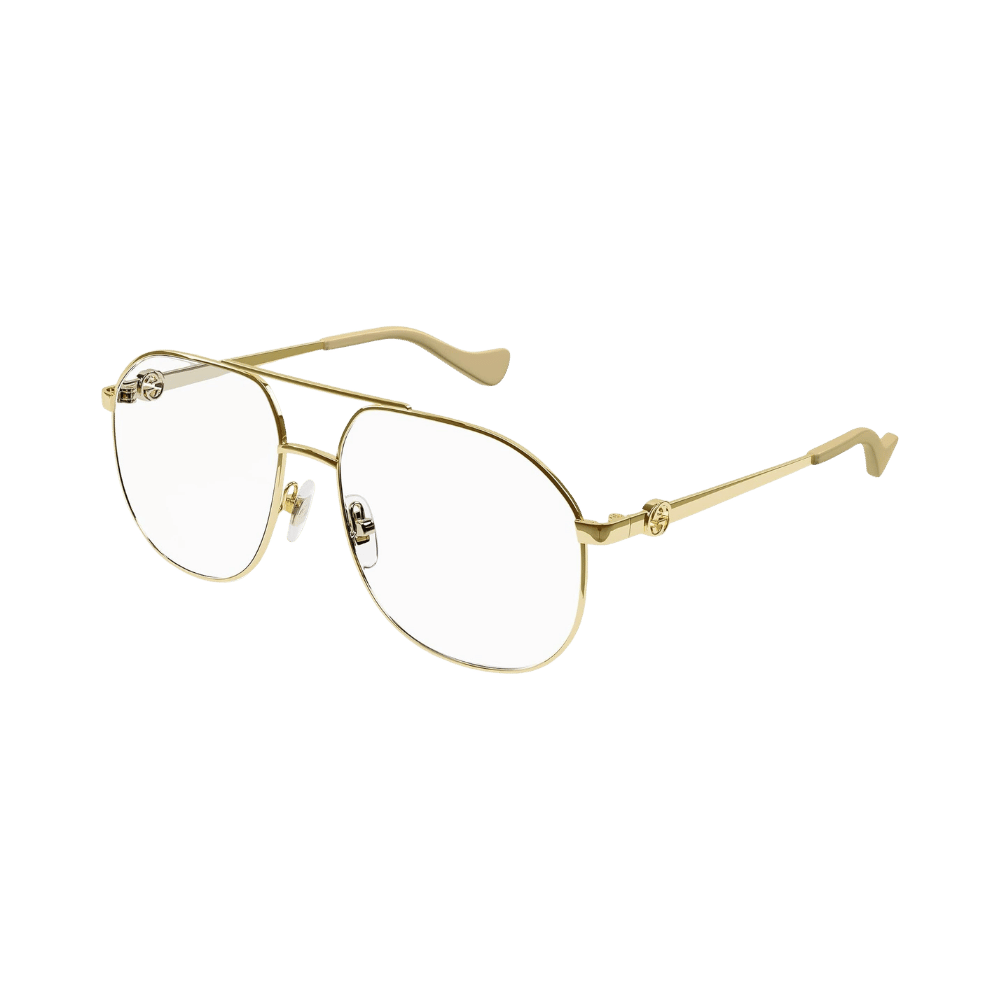 Gucci GG1091O Shiny Gold / Demo product photo 1