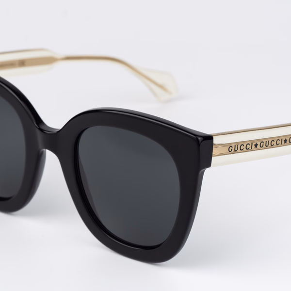 GG0564SN Black Crystal / Grey Sunglasses GG0564SN Black Crystal / Grey Sunglasses