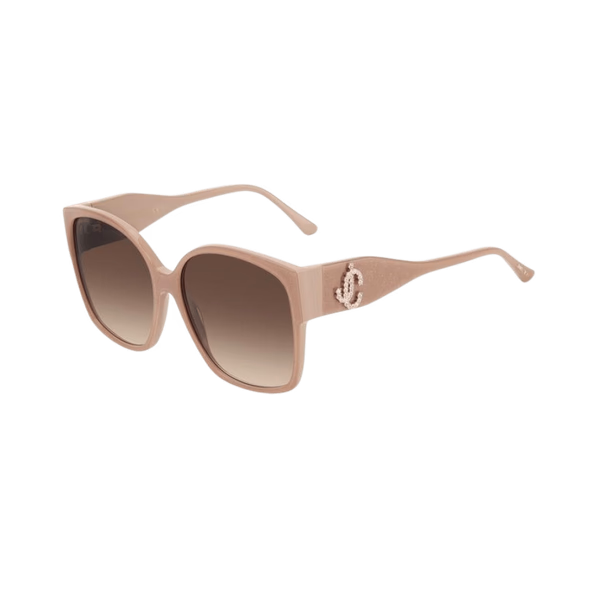 Jimmy Choo NOEMI/S Nude Glitter / Brown Gradient Sunglasses Jimmy Choo NOEMI/S Nude Glitter / Brown Gradient Sunglasses