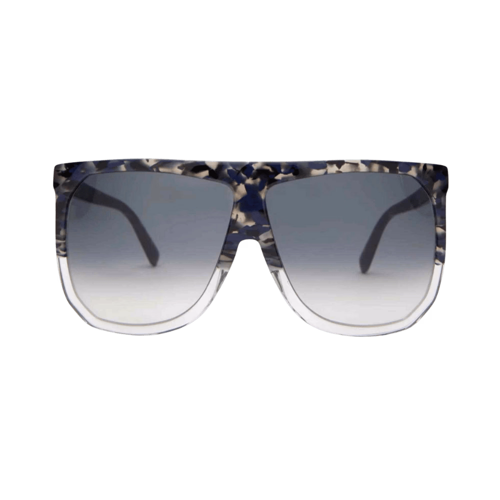 Loewe LW40001F Shiny Blue Havana / Gradient Smoke Sunglasses product photo 1