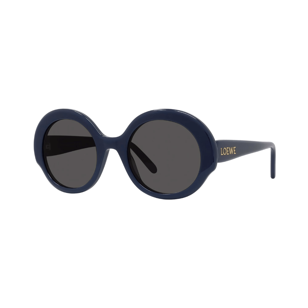 Loewe LW40135I Shiny Blue / Smoke Sunglasses product photo 1