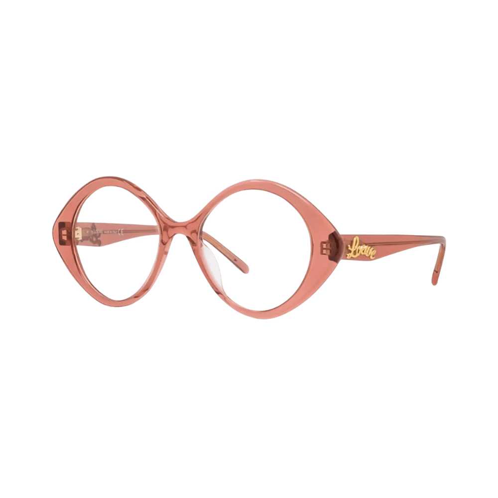 Loewe LW50045I Shiny Transparent Pink / Demo Eyeglasses product photo 1