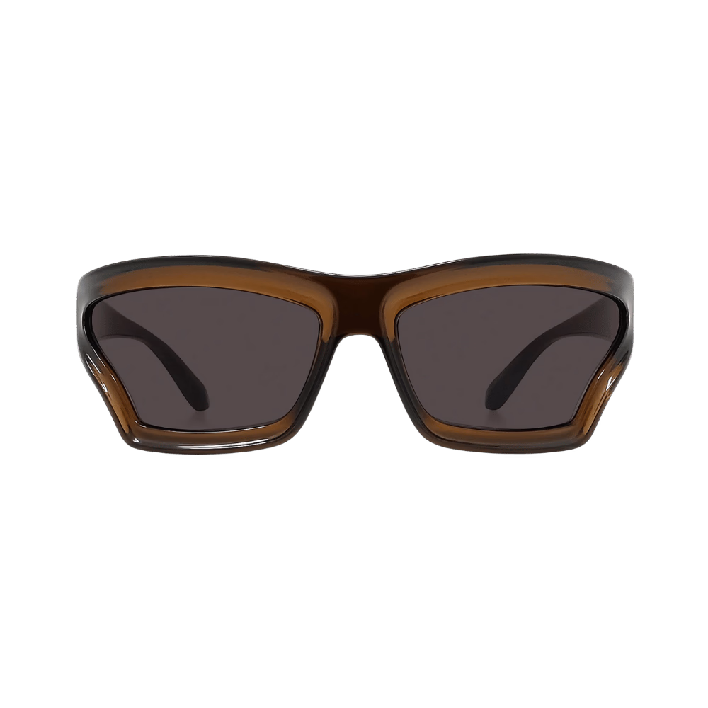 Loewe LW40143U Shiny Brown / Grey Sunglasses product photo 1