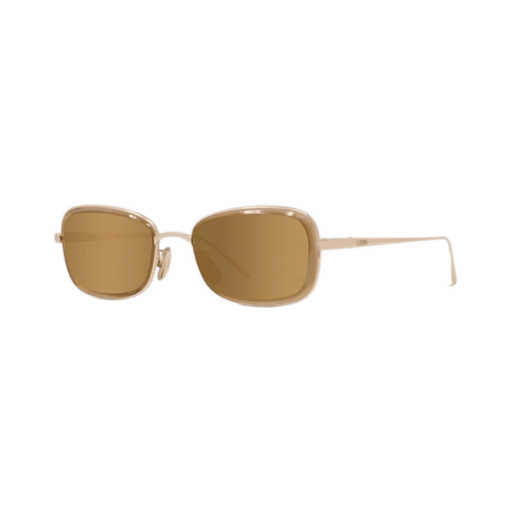 Loewe LW40159U Shiny Yellow / Yellow Gold Mirror Sunglasses product photo 1