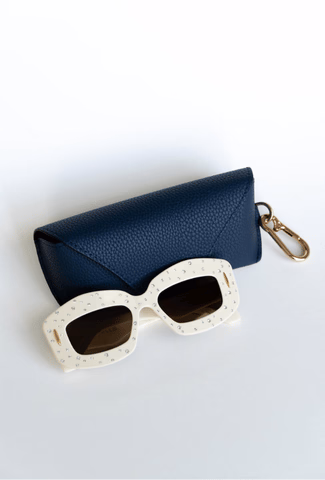 Loewe LW4114IS Crystal Studs on Ivory White / Brown Loewe LW4114IS Crystal Studs on Ivory White / Brown