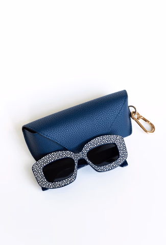Loewe LW4114IS Crystal Studs on Shiny Blue / Grey product photo 1