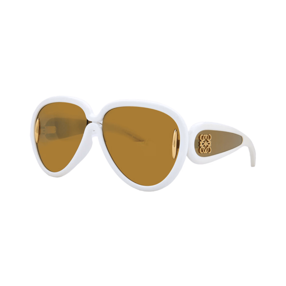 Loewe LW40132I Shiny Ivory White / Brown Gold Mirror product photo 1