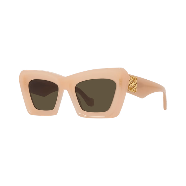 Loewe LW40145F Shiny Nude Pink / Brown Loewe LW40145F Shiny Nude Pink / Brown