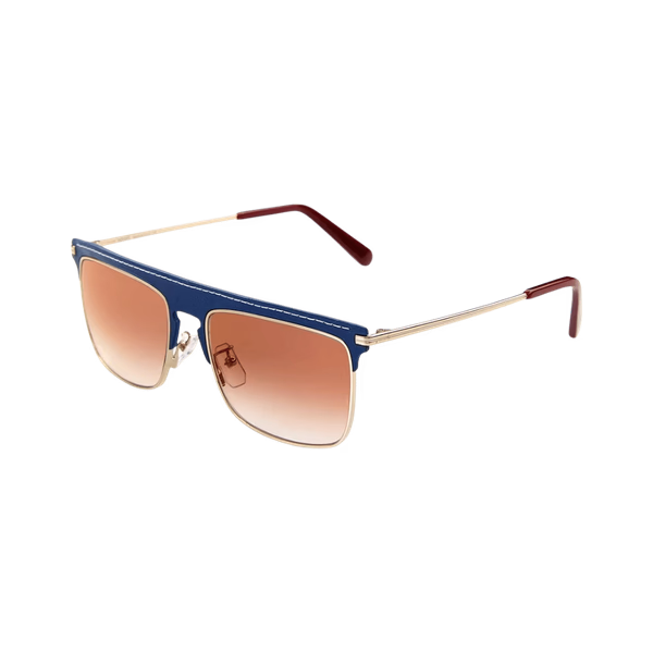 LW40006U Gold / Blue Leather / Brown Gradient