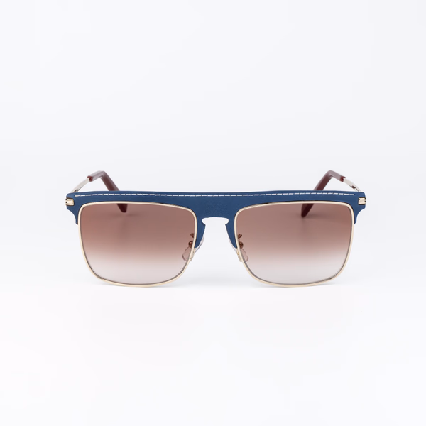 LW40006U Gold / Blue Leather / Brown Gradient