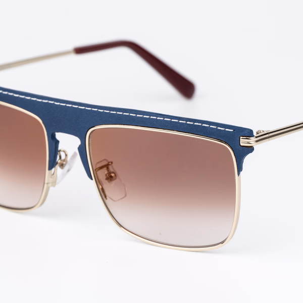 LW40006U Gold / Blue Leather / Brown Gradient
