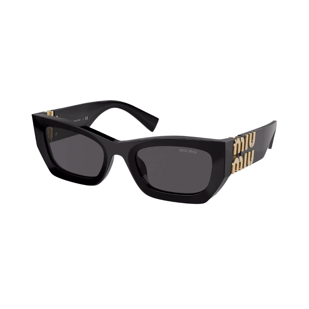 Miu Miu MU09WS Black / Dark Grey Sunglasses product photo 1