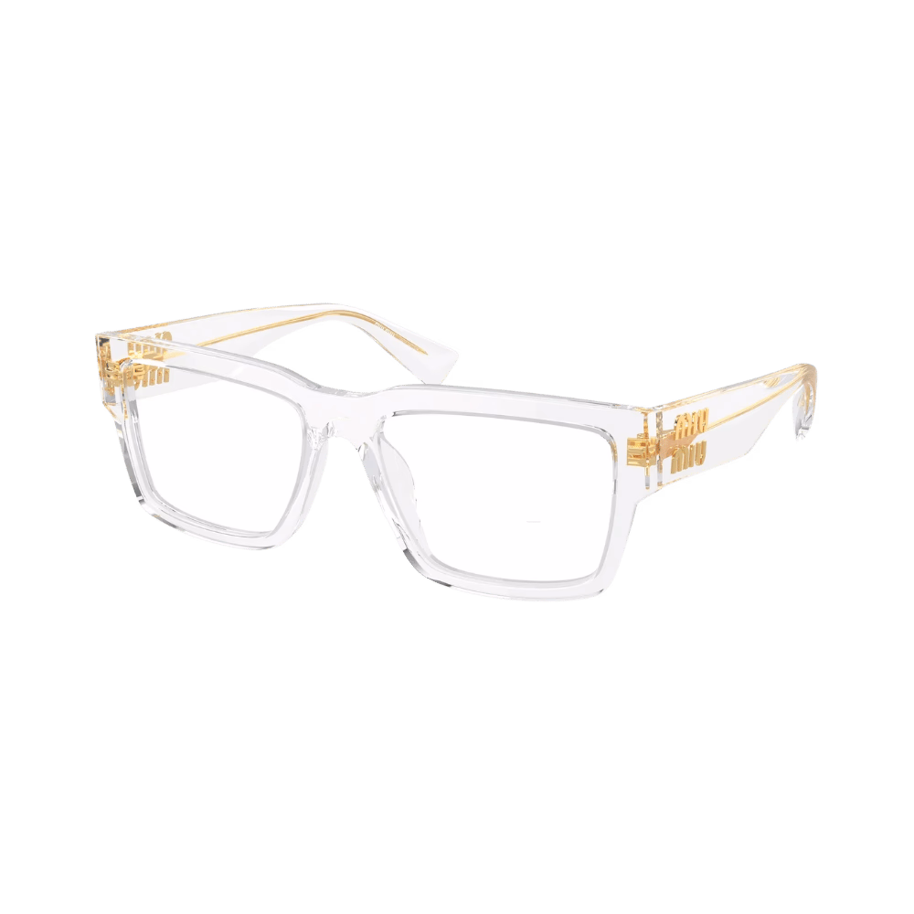 Miu Miu MU02XV Transparent Clear / Demo Eyeglasses product photo 1