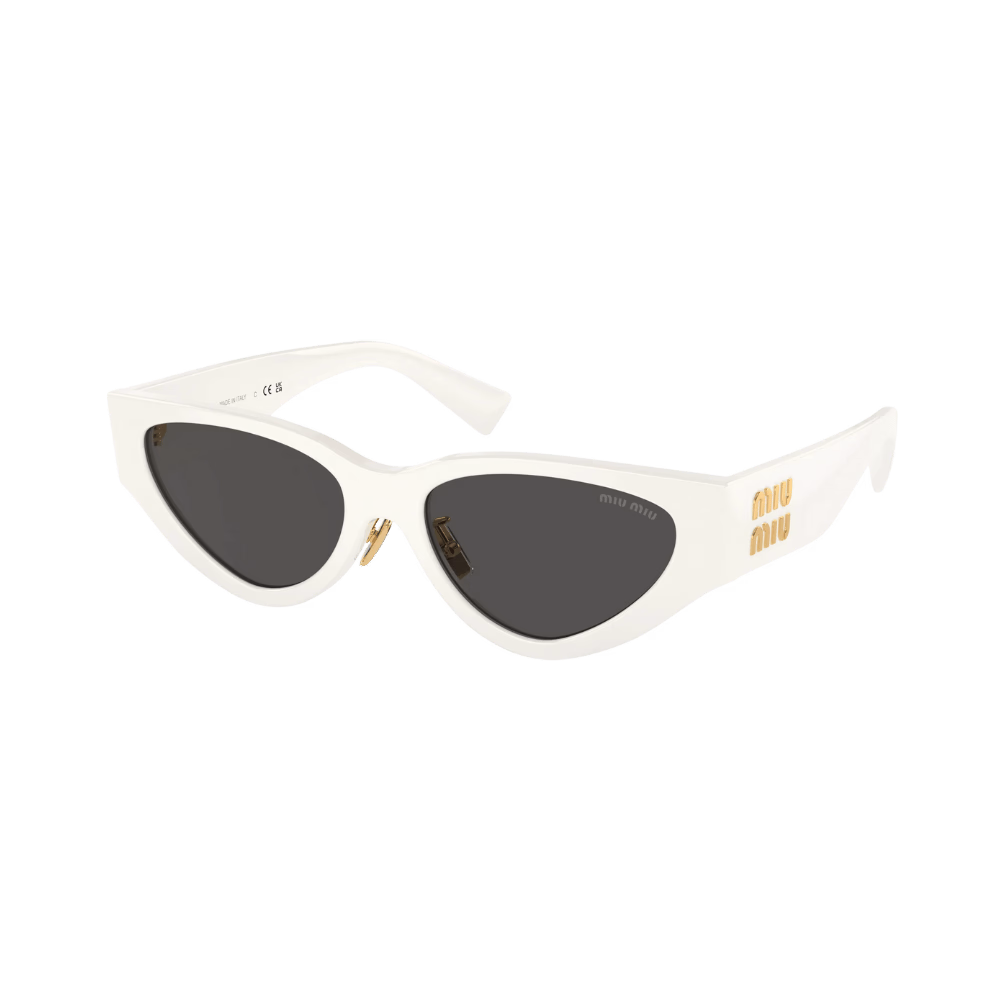 Miu Miu MU03ZS White / Dark Grey Sunglasses product photo 1