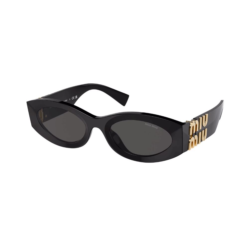 Miu Miu MU11WS Black / Dark Grey Glasses product photo 1