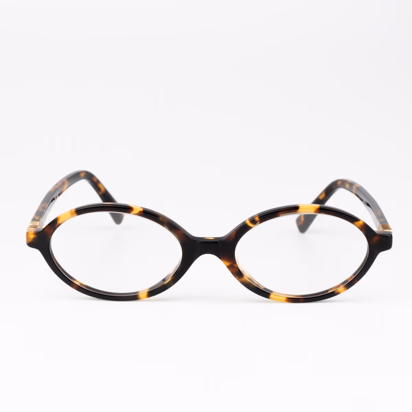 MU04ZS Honey Havana / Clear Blue Light Filter Eyeglasses
