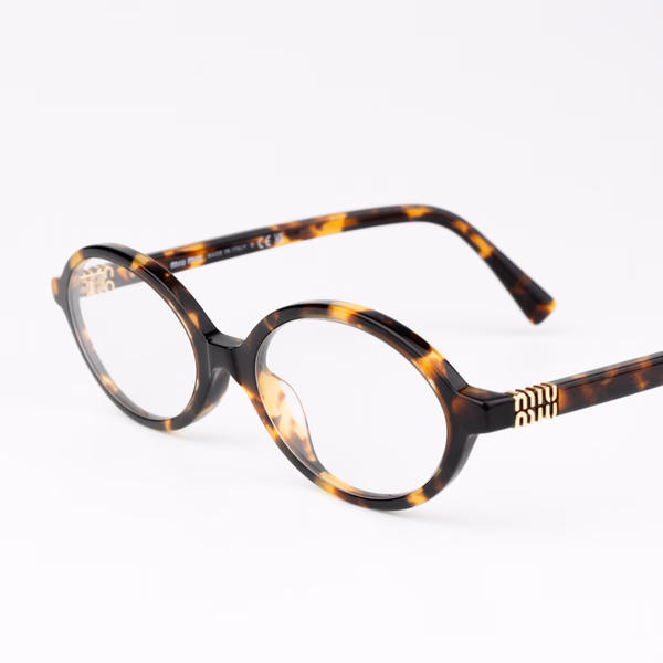 MU04ZS Honey Havana / Clear Blue Light Filter Eyeglasses