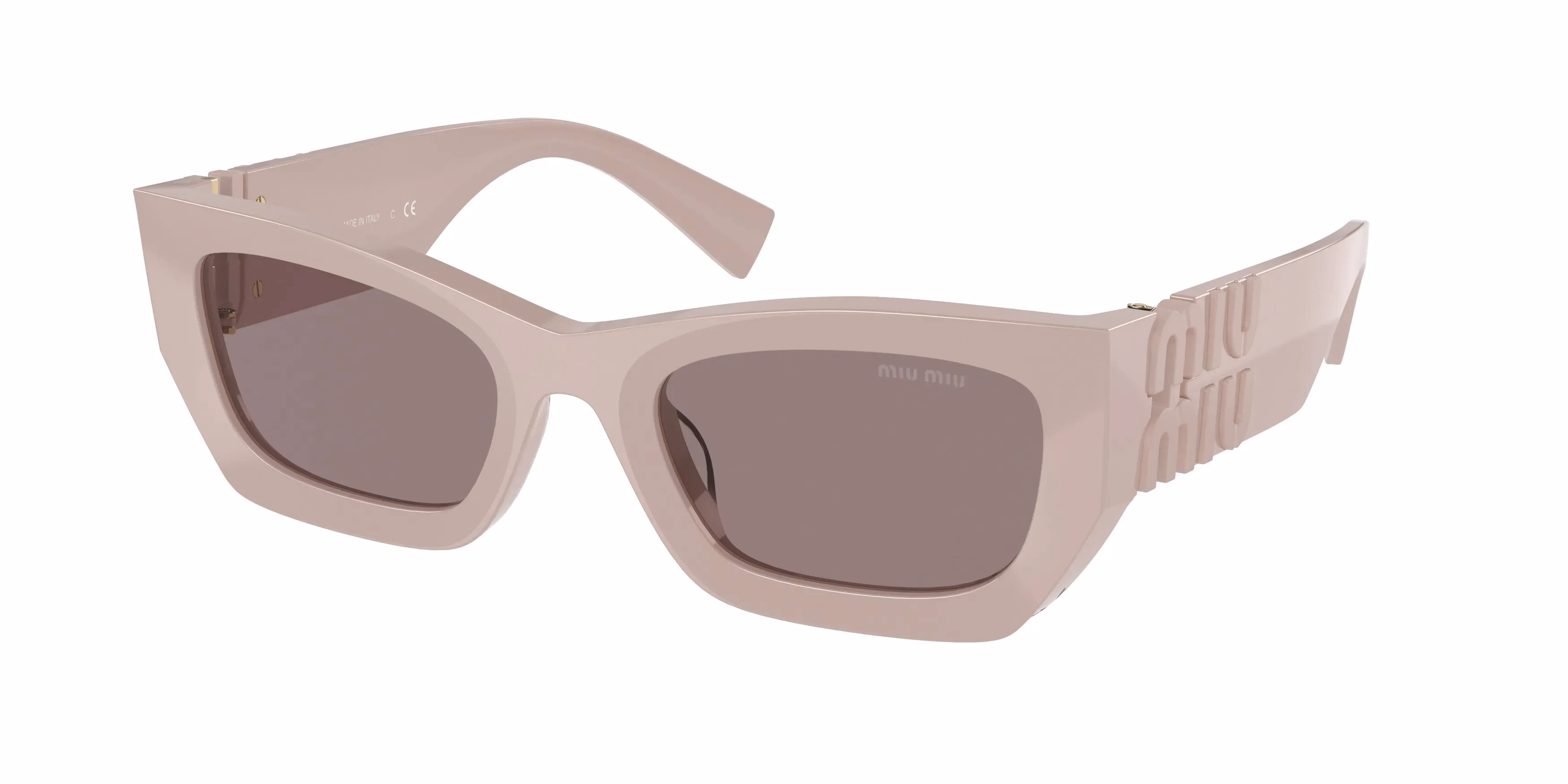 Miu Miu MU09WS Pink / Purple Brown Sunglasses product photo 1