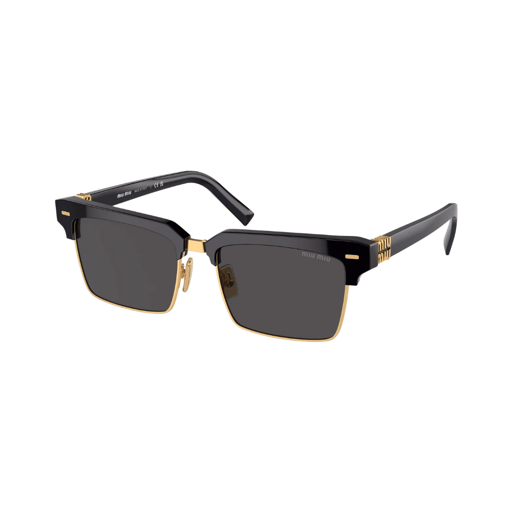 Miu Miu MU10ZS Black / Dark Grey Sunglasses product photo 1