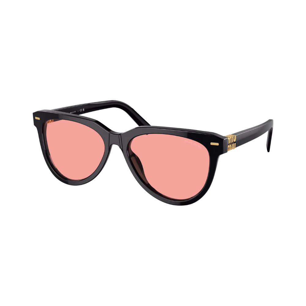 Miu Miu MU12ZS Black / Red Sunglasses product photo 1