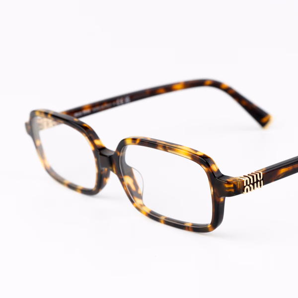 MU11ZS Havana Honey / Clear Blue Light Filter Eyeglasses