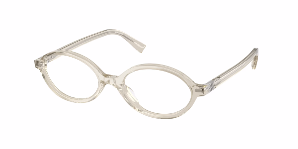 Miu Miu MU01XV Hemp Transparent / Demo Eyeglasses Miu Miu MU01XV Hemp Transparent / Demo Eyeglasses