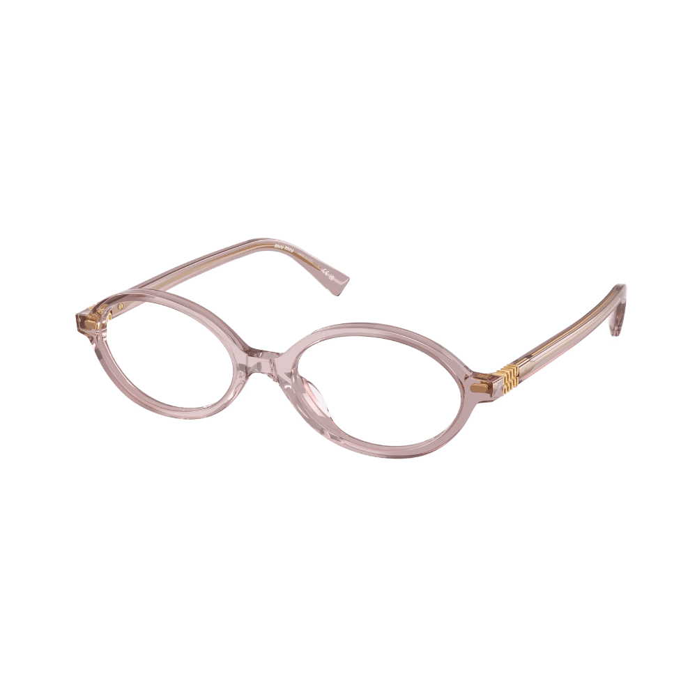 Miu Miu MU01XV Mauve Transparent / Demo Eyeglasses product photo 1