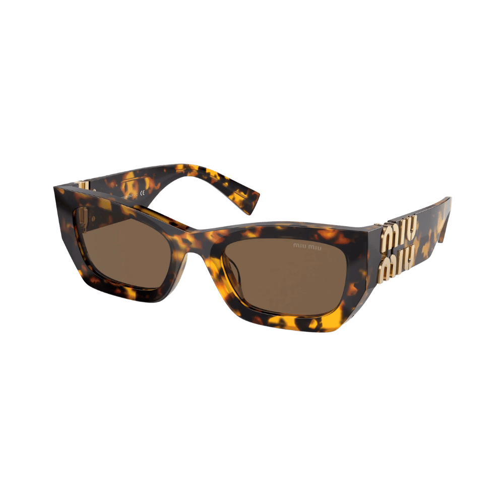 Miu Miu MU09WS Honey Havana / Dark Brown Glasses product photo 1