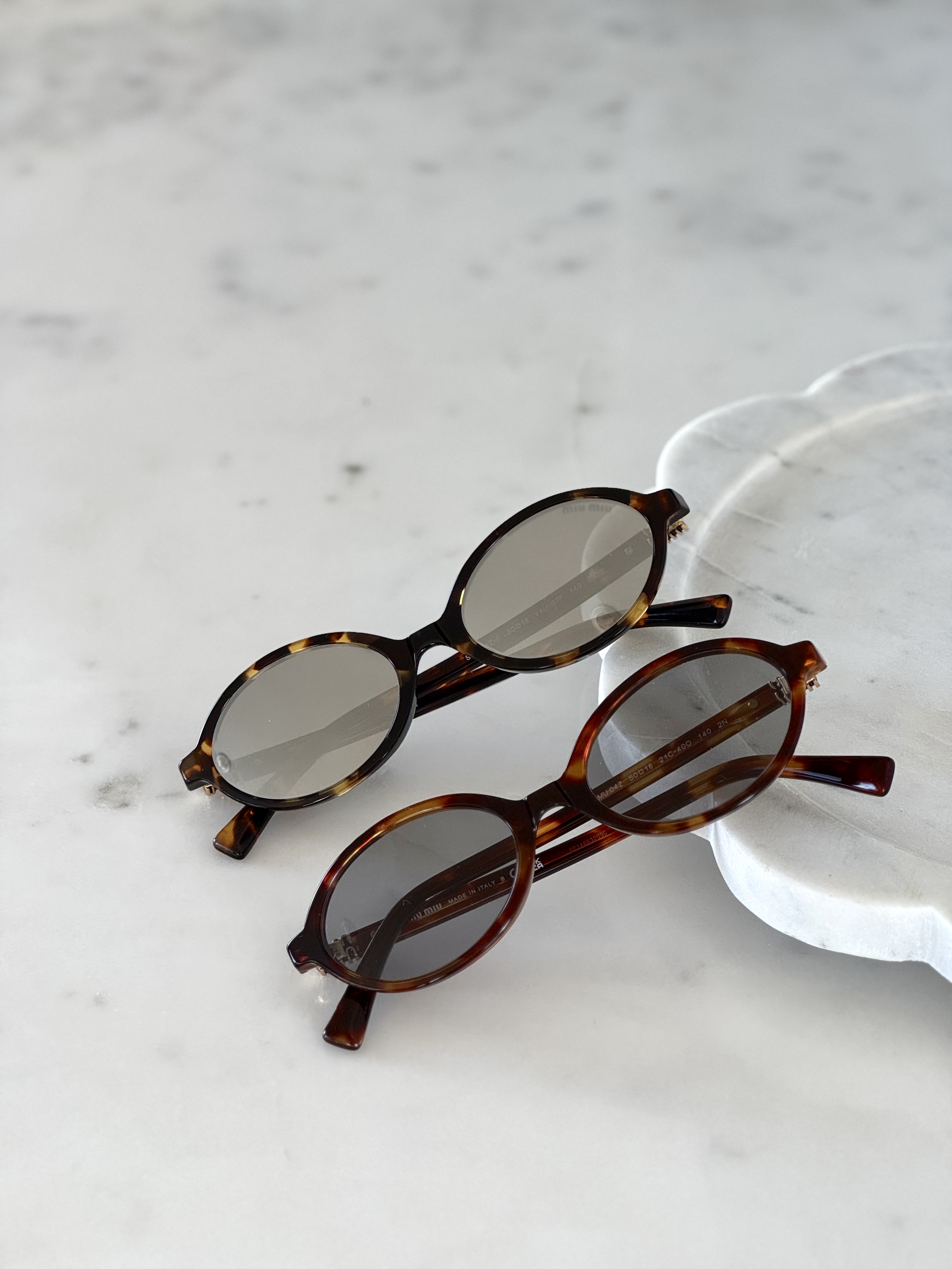 Miu Miu MU04ZS Havana Mahogany / Grey product photo 4