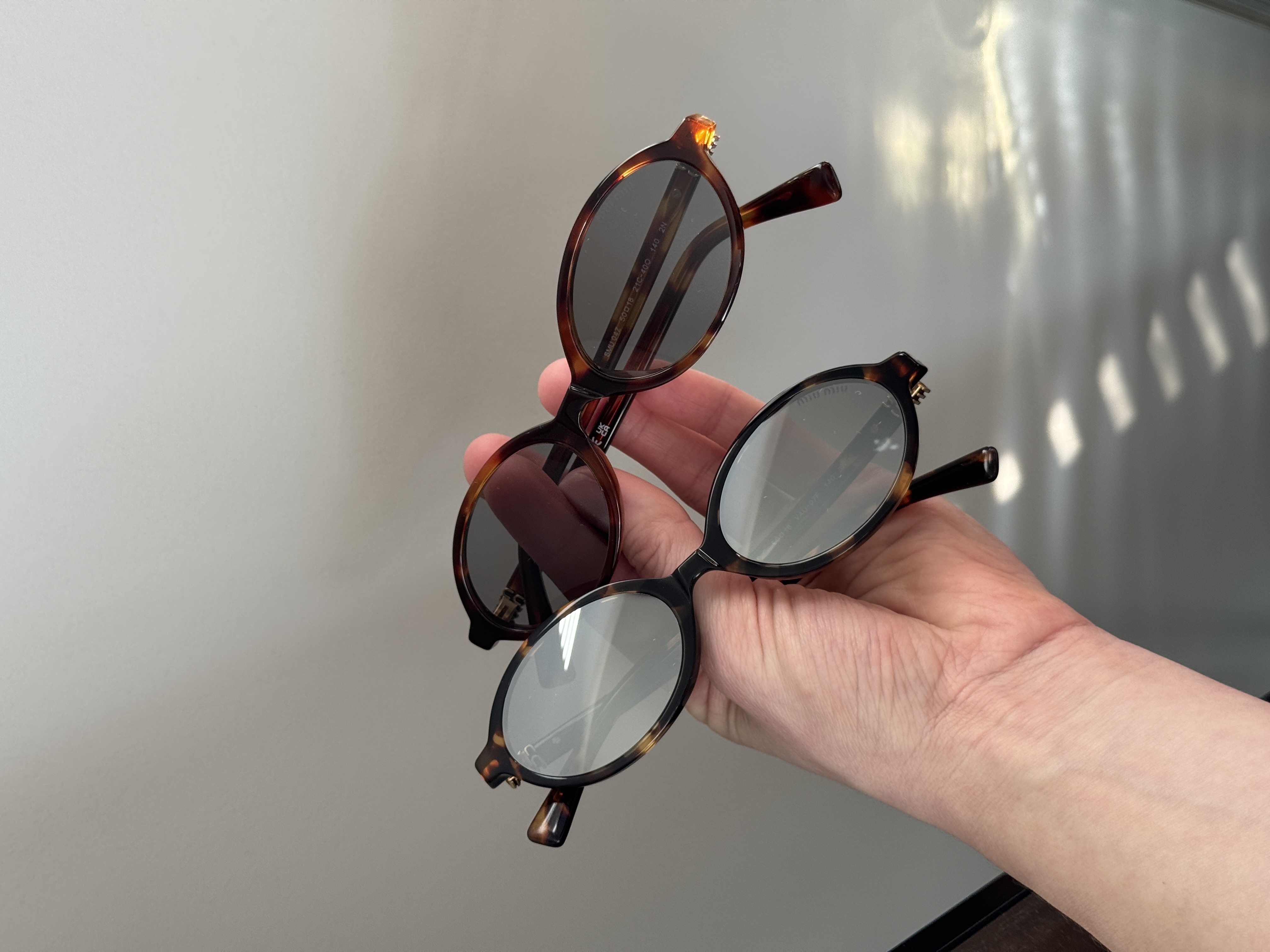 Miu Miu MU04ZS Havana Mahogany / Grey product photo 11
