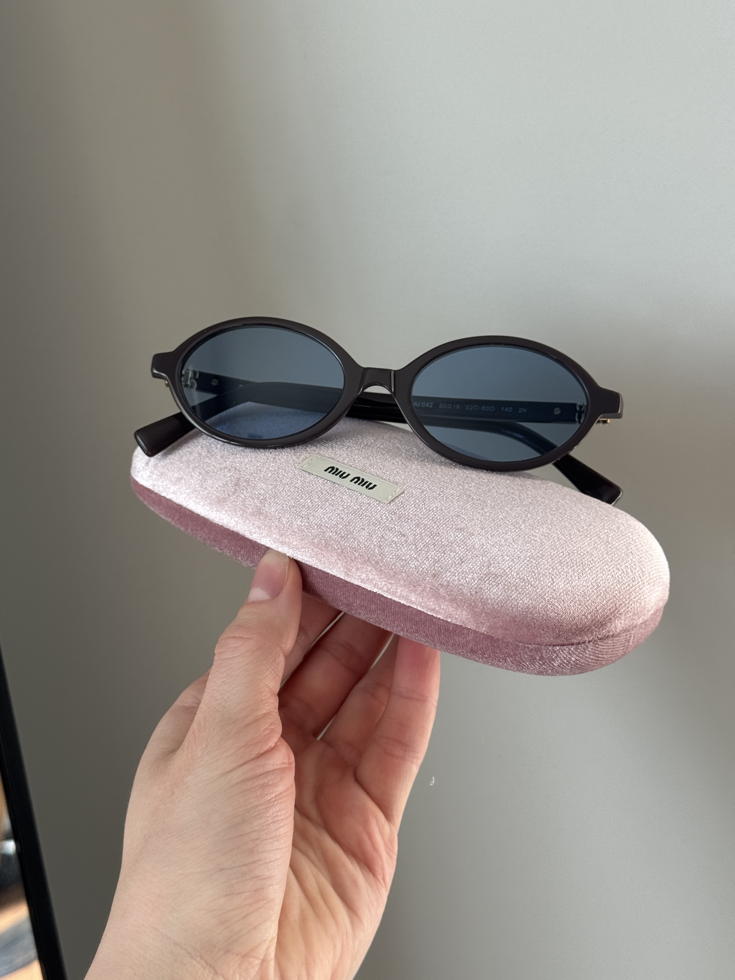 Miu Miu MU04ZS Moka / Light Blue product photo 3