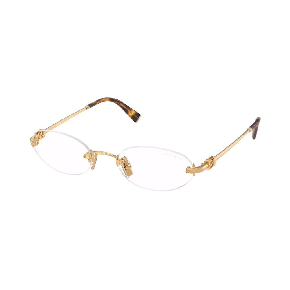 Miu Miu MUA54S Gold / Clear Blue Light Filter product photo 1