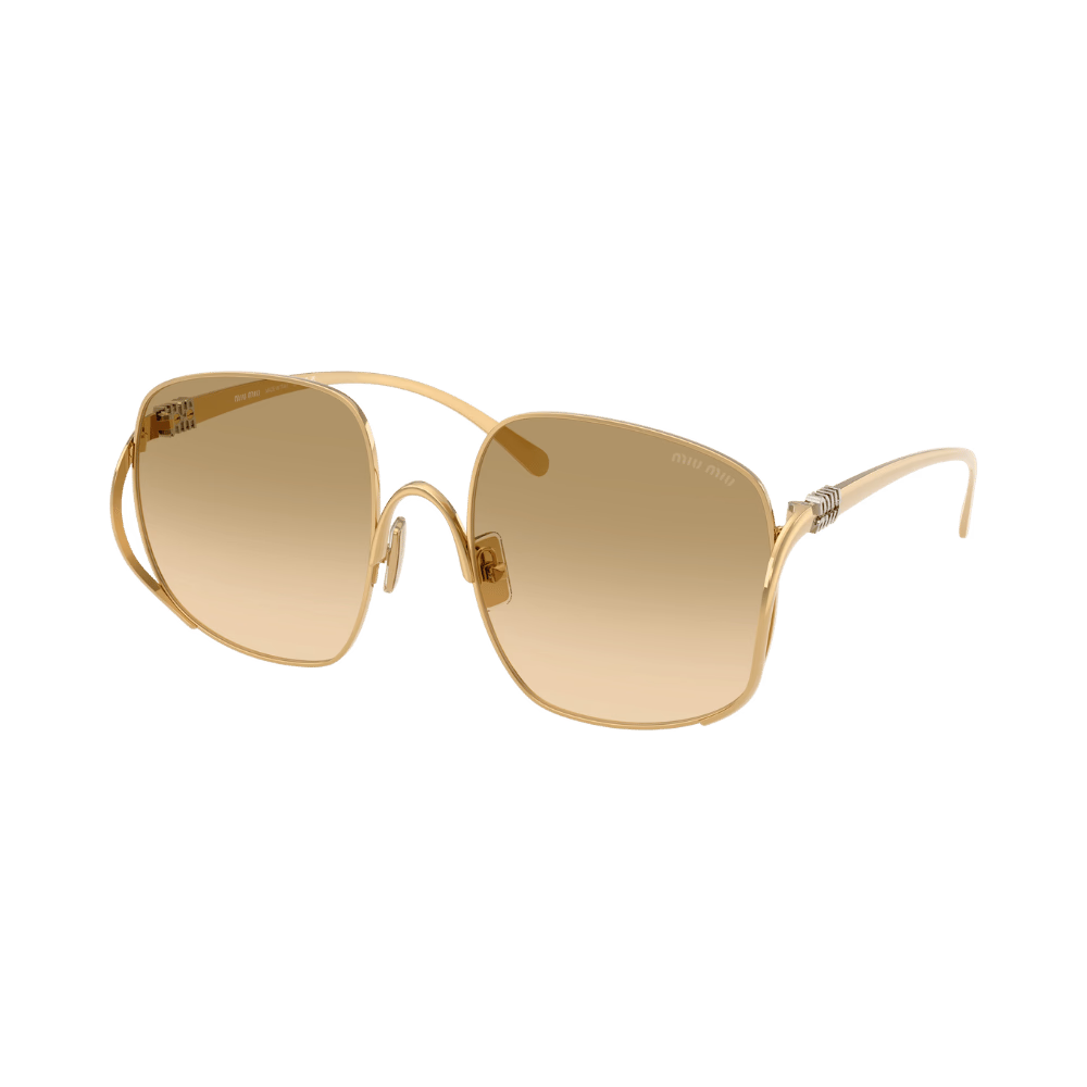 Miu Miu MUA57S Gold / Yellow Gradient Brown product photo 1