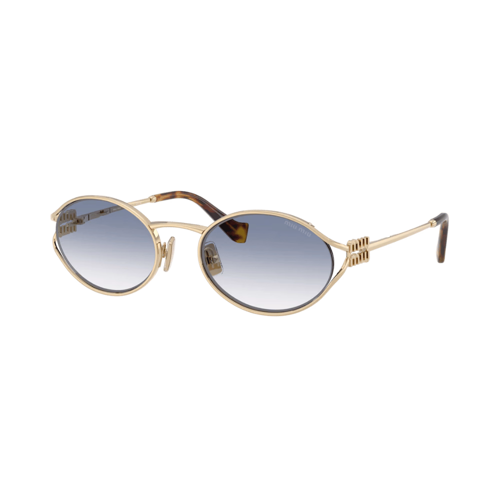 Miu Miu MU52YS Pale Gold / Blue Gradient Clear product photo 1