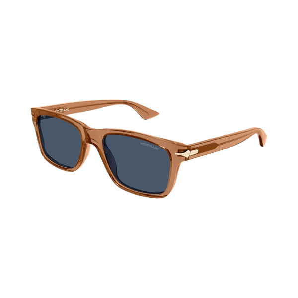 Montblanc MB0263S Brown / Blue Montblanc MB0263S Brown / Blue